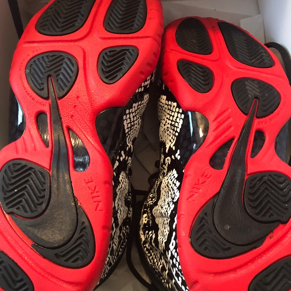 Snakeskin foamposite size 5.5